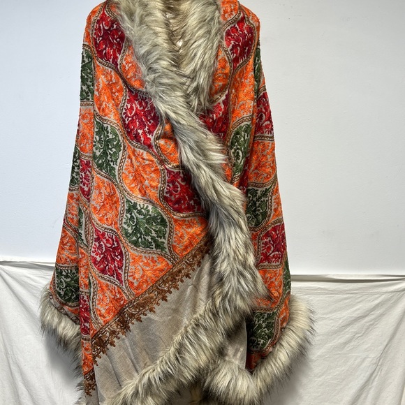 Pashmina shawl stole scarf for women | Wedding shawl | Bridal shawl | Shawl - Picture 3 of 13